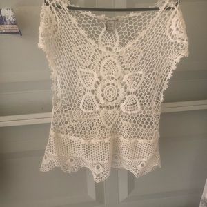 Crocheted top